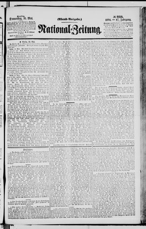 National-Zeitung vom 31.05.1894