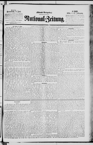 Nationalzeitung vom 02.06.1894