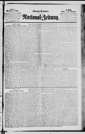 Nationalzeitung on Jun 6, 1894