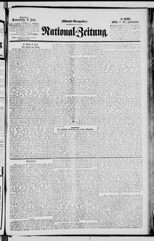 Nationalzeitung vom 09.06.1894