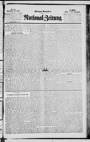Nationalzeitung vom 10.06.1894