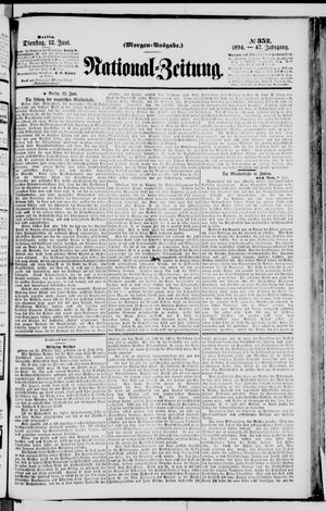 Nationalzeitung vom 12.06.1894
