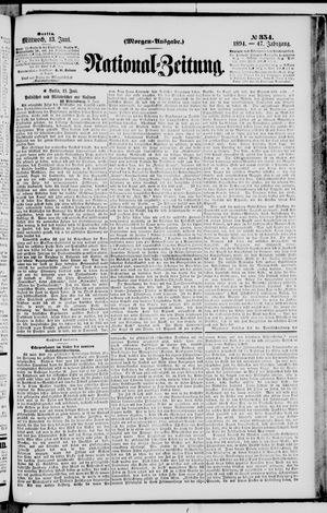 Nationalzeitung on Jun 13, 1894