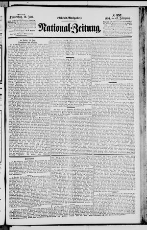 National-Zeitung vom 14.06.1894