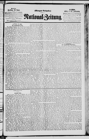 Nationalzeitung vom 15.06.1894