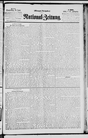 Nationalzeitung on Jun 21, 1894