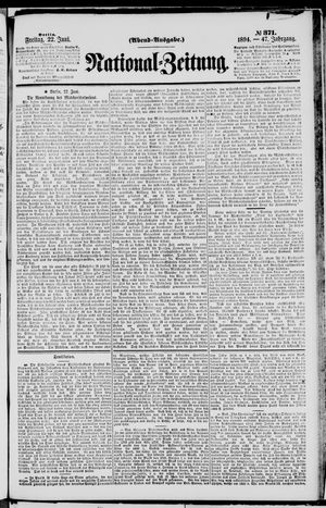 Nationalzeitung on Jun 22, 1894