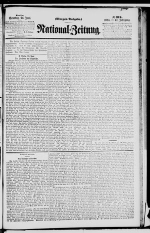 Nationalzeitung vom 24.06.1894