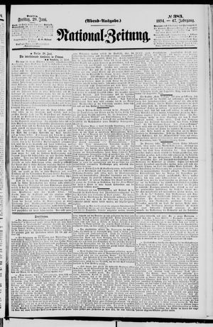Nationalzeitung vom 29.06.1894