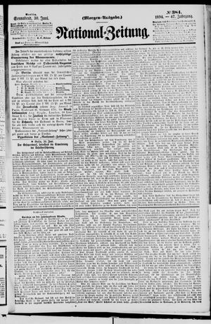 Nationalzeitung vom 30.06.1894