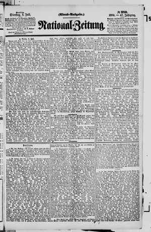 Nationalzeitung vom 03.07.1894