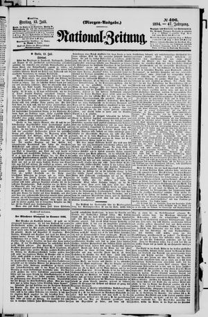 National-Zeitung vom 13.07.1894