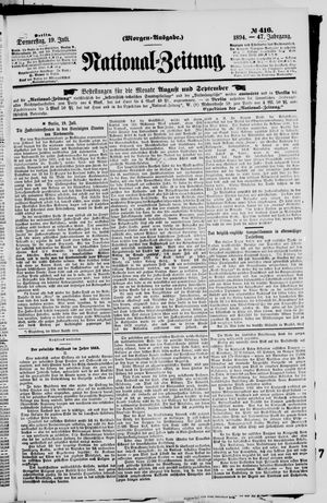 National-Zeitung vom 19.07.1894