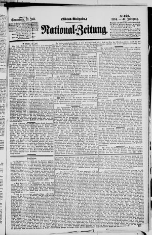 National-Zeitung vom 21.07.1894