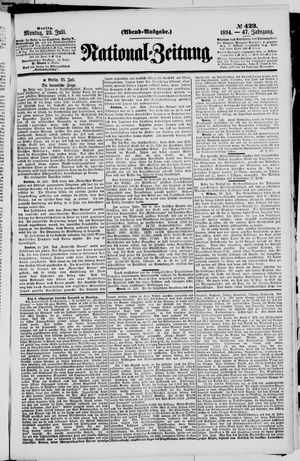 National-Zeitung vom 23.07.1894