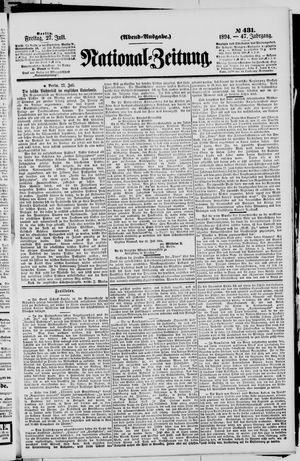 National-Zeitung vom 27.07.1894