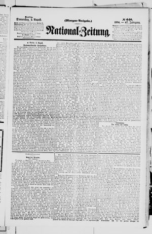National-Zeitung vom 02.08.1894