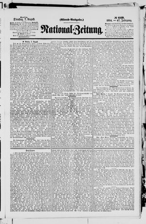 National-Zeitung vom 07.08.1894