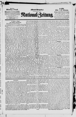 Nationalzeitung vom 08.08.1894