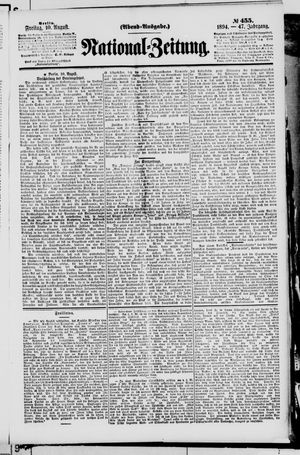 National-Zeitung vom 10.08.1894