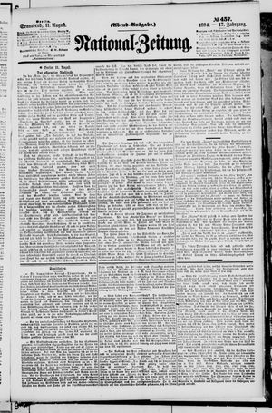 National-Zeitung vom 11.08.1894