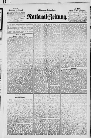 National-Zeitung vom 12.08.1894