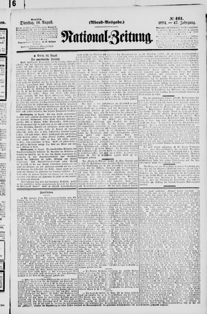 National-Zeitung on Aug 14, 1894
