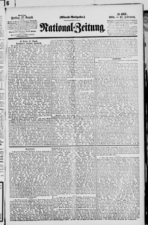 National-Zeitung vom 17.08.1894