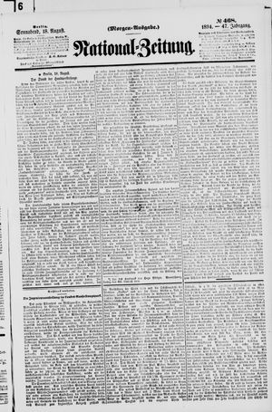 National-Zeitung vom 18.08.1894