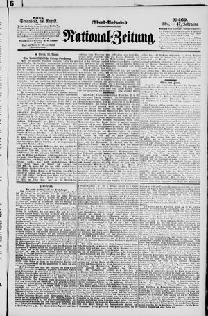 National-Zeitung vom 18.08.1894