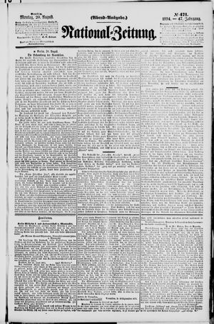 National-Zeitung vom 20.08.1894