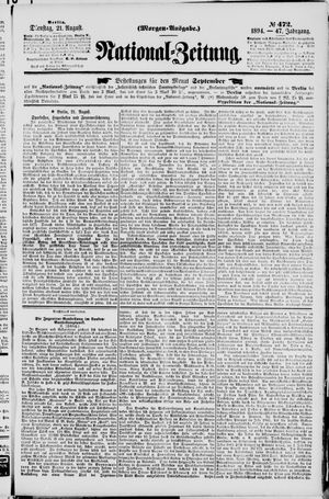 National-Zeitung vom 21.08.1894
