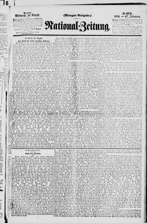 National-Zeitung vom 22.08.1894