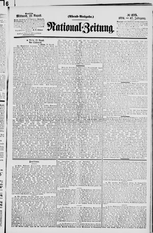 National-Zeitung vom 22.08.1894