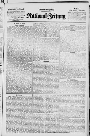 National-Zeitung vom 23.08.1894