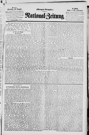 National-Zeitung vom 26.08.1894