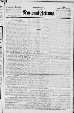 National-Zeitung vom 06.09.1894