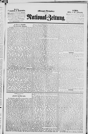 National-Zeitung vom 08.09.1894