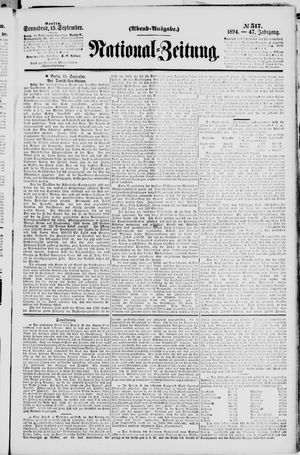 National-Zeitung vom 15.09.1894