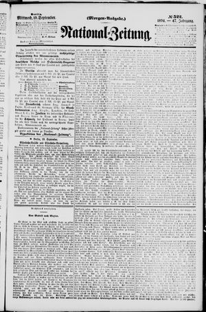 National-Zeitung vom 19.09.1894