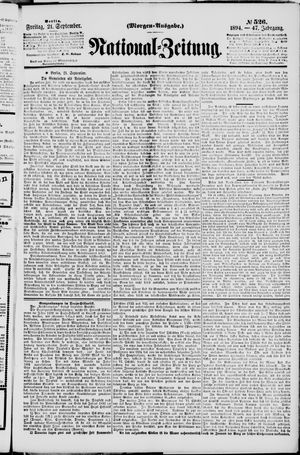 National-Zeitung vom 21.09.1894