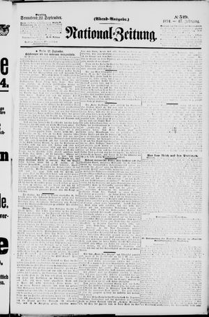 National-Zeitung vom 22.09.1894