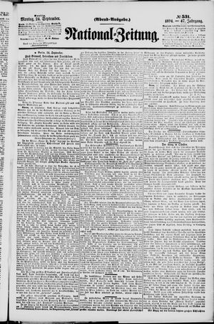 Nationalzeitung vom 24.09.1894