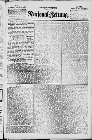 National-Zeitung vom 25.09.1894