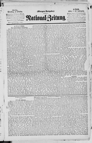 National-Zeitung vom 02.10.1894