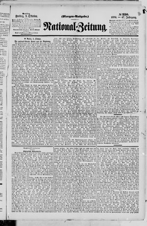 National-Zeitung vom 05.10.1894