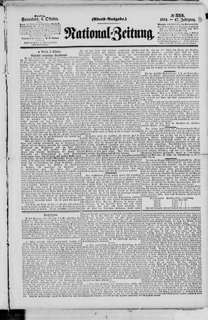 National-Zeitung vom 06.10.1894