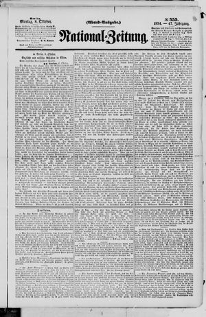 National-Zeitung vom 08.10.1894