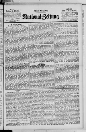 National-Zeitung vom 12.10.1894