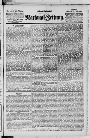 National-Zeitung vom 13.10.1894